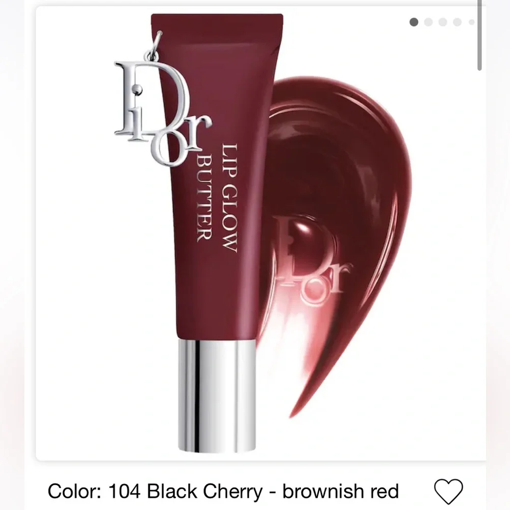Dior Addict Lip Glow Butter 104 Black Cherry NIB